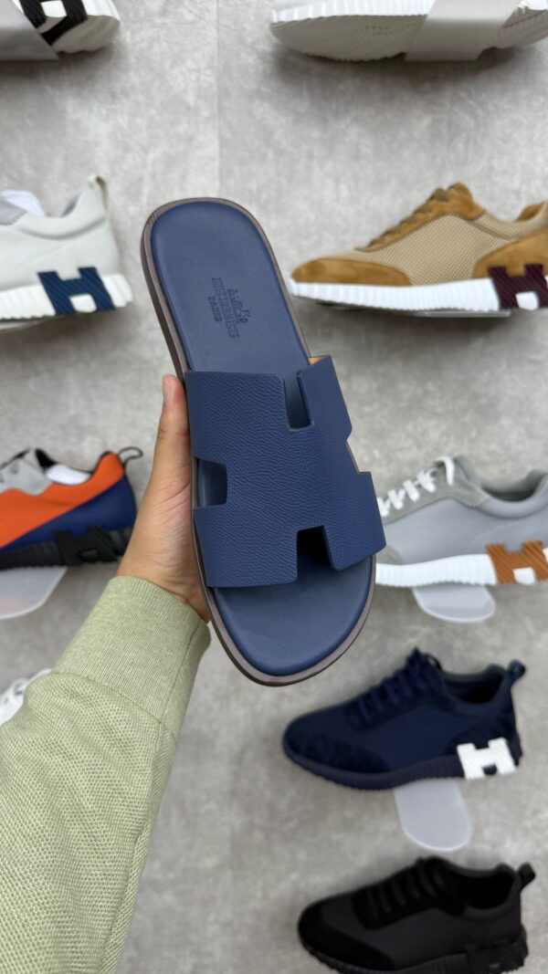 Hermes Slippers Blue