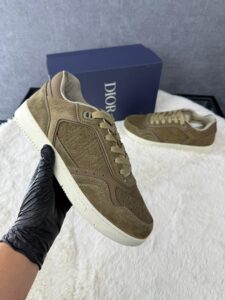 Christian Dior B27 Khaki Suede