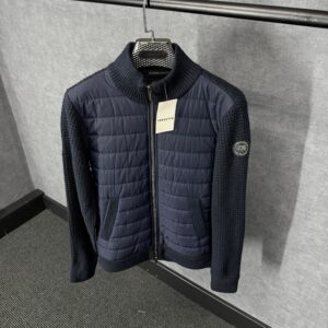 Canada Goose Cardigan Blue, Black Logo