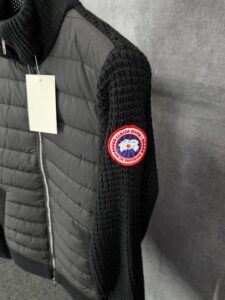 Canada Goose Cardigan Black, Rode Logo - Afbeelding 2