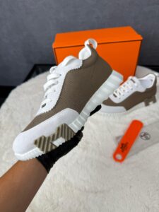 Hermes Bouncing Brown White Ribbels - Afbeelding 5