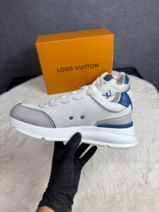 Louis Vuitton Run Away Classic Sneaker White Blue - Afbeelding 3
