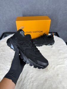 Louis Vuitton Tatic Black on Black Sneakers