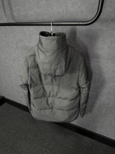 Canada Goose Mac Millan Grey, Red Logo High Quality - Afbeelding 5