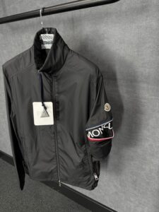 Moncler Windbreker Rits Arm Zwart - Afbeelding 2