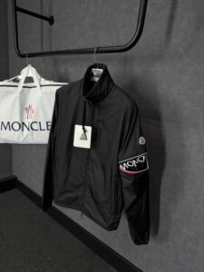 Moncler Windbreker Rits Arm Zwart - Afbeelding 3