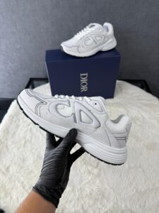 Christian Dior B30 White Suede - Afbeelding 5