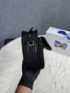 Prada Re-Nylon Saffiano Bag Black High Quality - Afbeelding 4