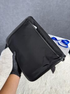 Prada Re-Nylon Bag Black Big Size High Quality - Afbeelding 4