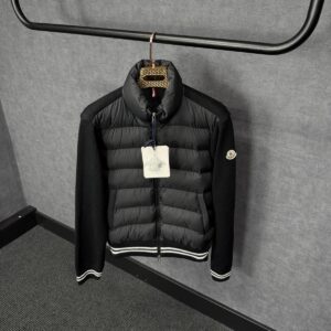 Moncler Cardigan Black, NFC LOGO