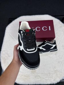 Gucci GG Re-Web Sneakers Black White - Afbeelding 2