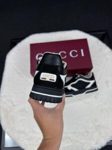 Gucci GG Re-Web Sneakers Black White - Afbeelding 4