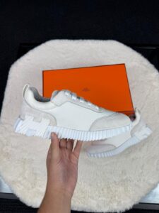 Hermes Bouncing White Sneakers - Afbeelding 2