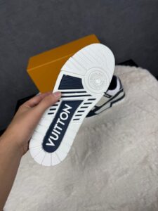 Louis Vuitton Trainers Blue White - Afbeelding 4