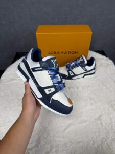 Louis Vuitton Trainers Blue White