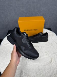 Louis Vuitton Sneakers, Monogram, Black on Black
