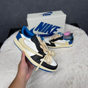 Nike Air Jordan 1 Low Travis Scott Sail/Military Blue