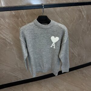 Ami Sweater Light Grey