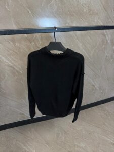 Ami Polo Sweater Black - Afbeelding 2