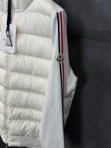 Moncler Cardigan Wit, NFC LOGO - Afbeelding 3