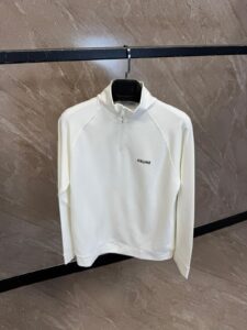Celine White Sweaters Met Rits