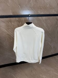 Celine White Sweaters Met Rits - Afbeelding 2