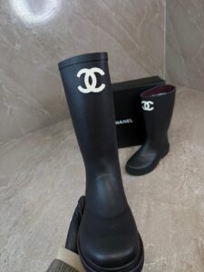 Chanel Dames Laarzen Zwart - Afbeelding 3