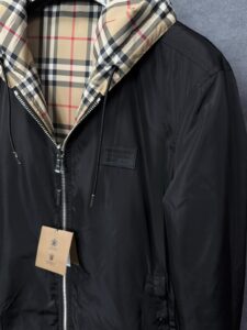 Burberry Reversible Windbreaker Black High Quality - Afbeelding 6