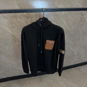 Christian Dior x Stone Island Black Hoodie