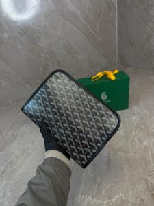 Goyard Jouvence Toilet Bag Black / Grey Bag High Quality - Afbeelding 3