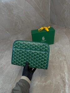 Goyard Jouvence Toilet Bag Green Bag High Quality