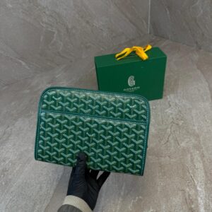 Goyard Jouvence Toilet Bag Green Bag High Quality