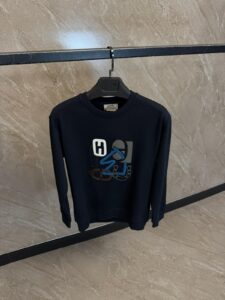Hermes Sweater Navy Blue