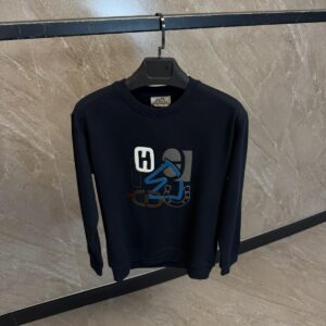 Hermes Sweater Navy Blue
