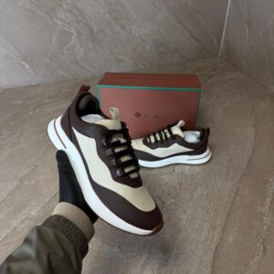 Loro Piana Weekend Walk Sneakers Brown