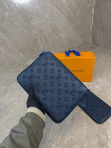 Louis Vuitton Trio Messenger Dark Blue Bag High Quality - Afbeelding 2