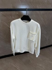 Louis Vuitton Monogram Sweater White, Pocket