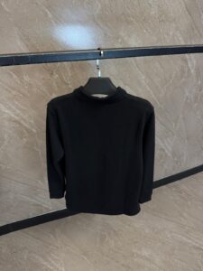Moncler Polo Sweater Black - Afbeelding 2