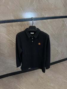 Moncler Polo Sweater Black