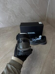 Chanel Sneakers Black Daily Iridescent/purple Accent - Afbeelding 4