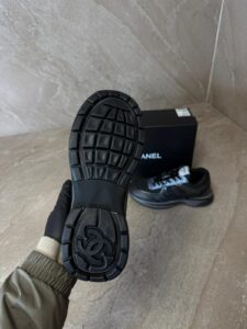 Chanel Sneakers Black Daily Iridescent/purple Accent - Afbeelding 5