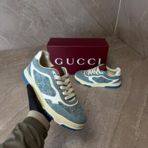 Gucci Re-Web Blue Sneakers