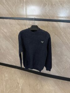Prada Sweater Wool Navy Blue